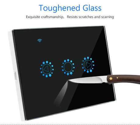 Smart Remote Touch Screen Sensor Switch LED Dimmer Switch Wall Touch Dimmable Glass Control Panel Module EU/UK/US Standard