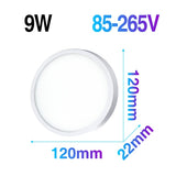 LED Panel Light 6W 9W 13W 18W 24W 36W 48W Round LED Surface Mounted Ceiling Lamp 85-265V Modern UFO Downlight Plaffonnier Lamp