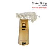 LED String Light Fairy light Battery waterproof Silver Wire Christmas Halloween USB Xmas Decoration Romantic lights 1/2/3/5/10M