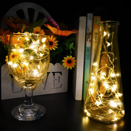 LED String Light Fairy light Battery waterproof Silver Wire Christmas Halloween USB Xmas Decoration Romantic lights 1/2/3/5/10M