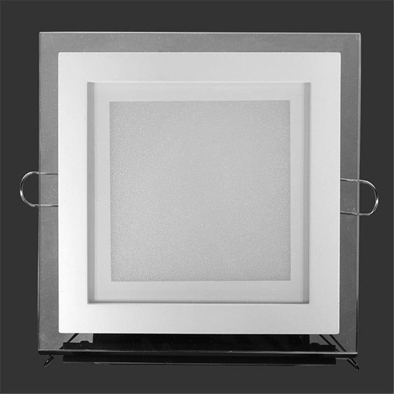 New Arrival Glass LED Panel Light 6W 12W 18W 24W Recessed LED Downlight Bedroom Light Bathroom Light 110V 220V With Driver