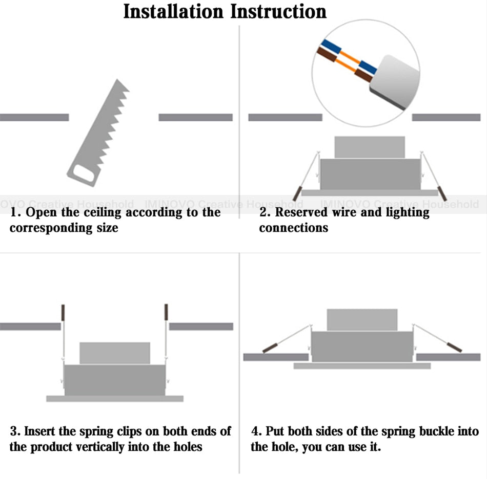 Ultra Thin Downlight Led Panel Recessed Down Light Round 3W 5W 7W 9W 12W 15W 18W Bedroom Kitchen Indoor Spot Lamp 220V 110V