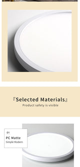 Led Panel Light 6W 9W 13W 18W 24W Surface Ceiling Downlight AC85-265V Round Ceiling Lamp For Indoor Home Lighting