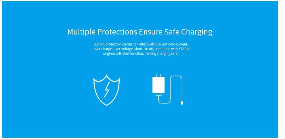 NEW XTAR VC2 VC2S VC4 VC4S  Colorful VA LCD Screen Micro-USB powered portable apply to 3.6V/3.7V Li-ion/IMR/INR/ICR 18650 26650