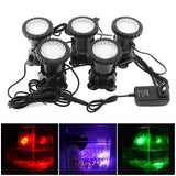 1pc-5cs 36 LEDs Color Landscaping Spotlights Water Grass Fill Light pool lighting light for Aquarium Fish Tank Pool Water Garden
