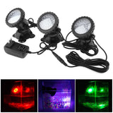 1pc-5cs 36 LEDs Color Landscaping Spotlights Water Grass Fill Light pool lighting light for Aquarium Fish Tank Pool Water Garden