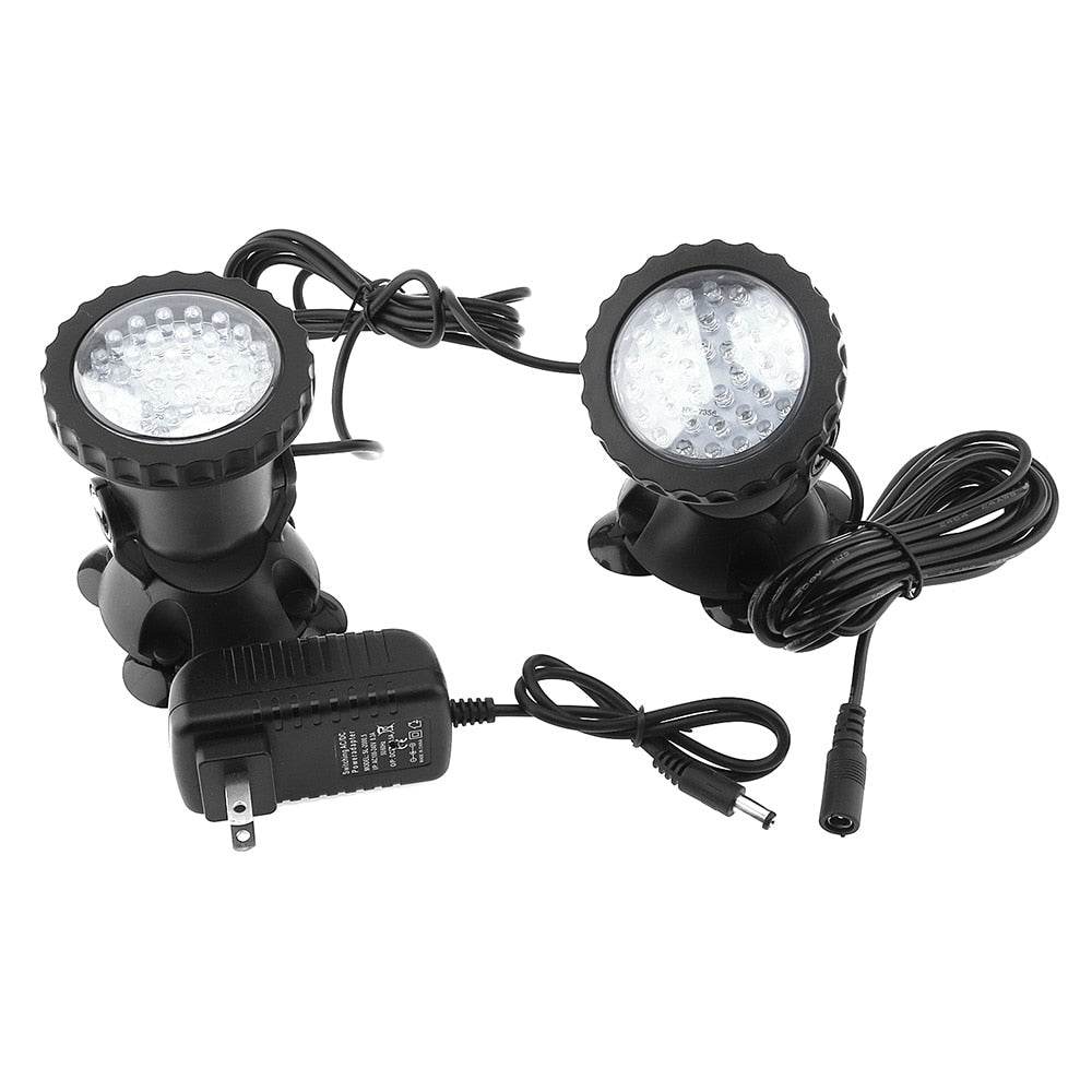 1pc-5cs 36 LEDs Color Landscaping Spotlights Water Grass Fill Light pool lighting light for Aquarium Fish Tank Pool Water Garden