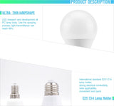 LED Bulb E27 E14 Lamp 3W 5W 7W 9W 12W 15W 18W LED Light AC220V Lampada's Cold White Warm White LED Spotlight For Table Lamp Light