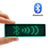 Wireless Bluetooth Advertising LED Name Badge Tag Digital Scrolling Message Display Sign Board -Blue