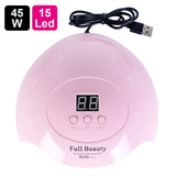 UV Lamp For Manicure LED Nail Dryer Lamp Sun Light Curing All Gel Polish Drying UV Gel USB Smart Timing Nail Art Tools LASTAR6