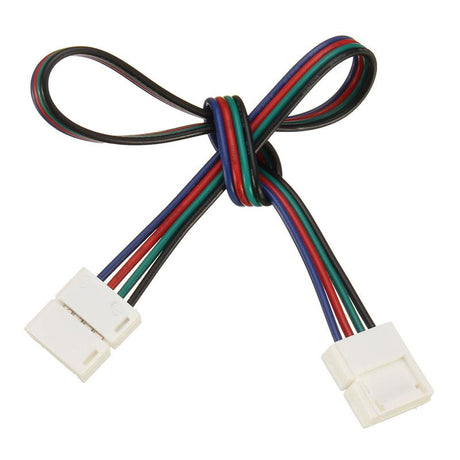 Missing 4 Pin 10MM 10/30/50/100CM RGB LED Strip Light Accessories Adapter Connect For 5050 LED Light Strip