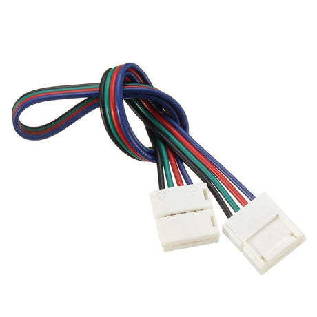 Missing 4 Pin 10MM 10/30/50/100CM RGB LED Strip Light Accessories Adapter Connect For 5050 LED Light Strip