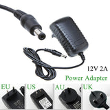 Power Supply Charger Transformer Adapter 12V 1A 2A 3A 5A 6A 8A US EU Plug 5.5mm x 2.5mm for LED Strip Light