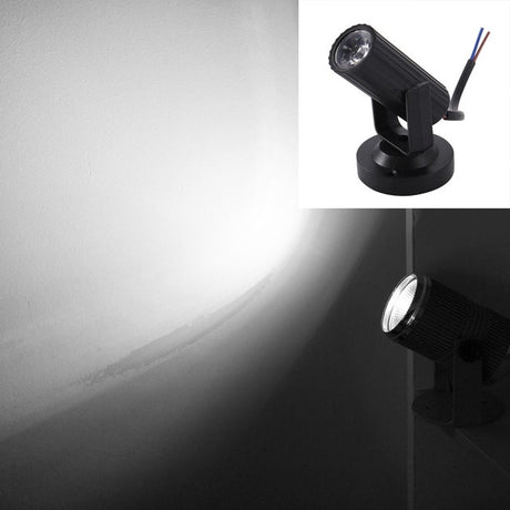 2019 Newest RGB Blue/Red/White LED Beam Spotlight Stage Light Mini 3W for DJ Disco Bar KTV Party Moving Head Stage Lighting