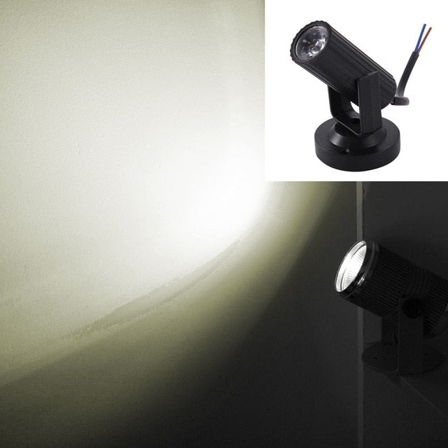 2019 Newest RGB Blue/Red/White LED Beam Spotlight Stage Light Mini 3W for DJ Disco Bar KTV Party Moving Head Stage Lighting