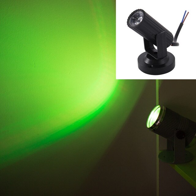 2019 Newest RGB Blue/Red/White LED Beam Spotlight Stage Light Mini 3W for DJ Disco Bar KTV Party Moving Head Stage Lighting