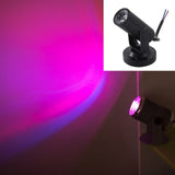 2019 Newest RGB Blue/Red/White LED Beam Spotlight Stage Light Mini 3W for DJ Disco Bar KTV Party Moving Head Stage Lighting