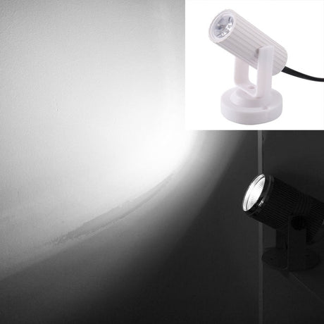 2019 Newest RGB Blue/Red/White LED Beam Spotlight Stage Light Mini 3W for DJ Disco Bar KTV Party Moving Head Stage Lighting