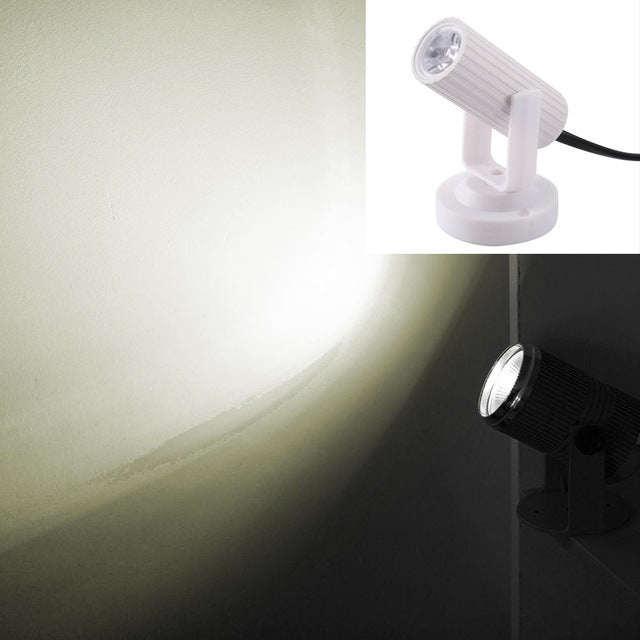 2019 Newest RGB Blue/Red/White LED Beam Spotlight Stage Light Mini 3W for DJ Disco Bar KTV Party Moving Head Stage Lighting