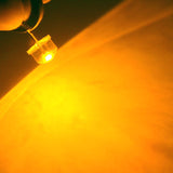 50pcs 8mm 0.5W white red yellow blue green Diode Led power straw hat lamp bead light emitting diodes Lamp bulb bright light