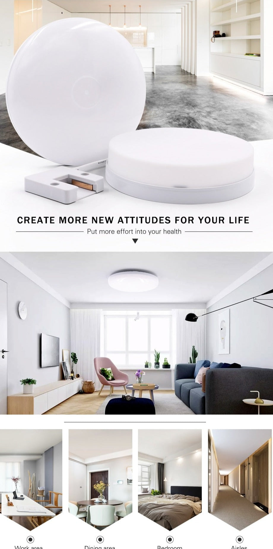 Panel Light Surface Mounted led ceiling light 9W 13W 18W 24W 36W 48W AC 85-265V lamparas led lamp