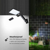 48led Solar street wall garden Light PIR Motion Sensor Ip65 Waterproof Outdoor lamp spotlight floodlight Rotable bracket remote