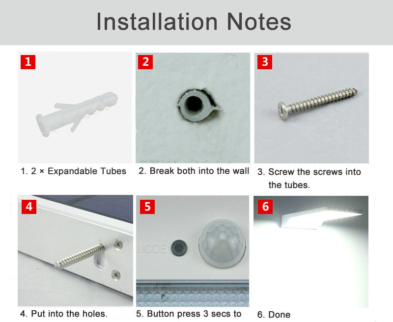 48led Solar street wall garden Light PIR Motion Sensor Ip65 Waterproof Outdoor lamp spotlight floodlight rotable bracket remote
