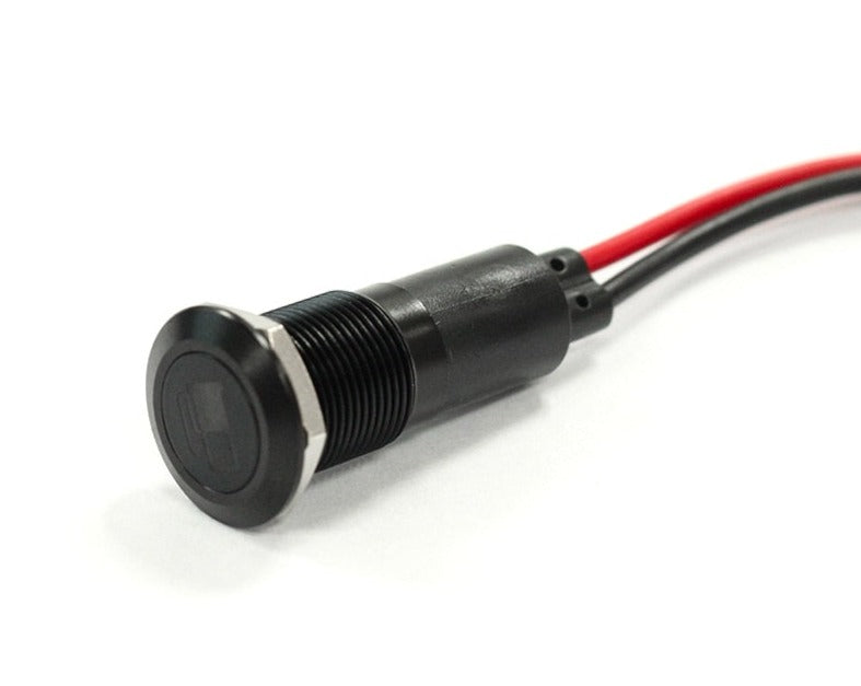 16mm Waterproof Lamp FILN 12V LED Car Boat LED Warning Dashboard Signal Lights Instrument Pilot light