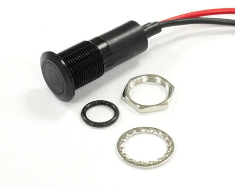 16mm Waterproof Lamp FILN 12V LED Car Boat LED Warning Dashboard Signal Lights Instrument Pilot light