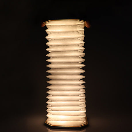 Wooden book lamp Portable USB Rechargeable LED Magnetic 3 color Dimmable Foldable Night Light Desk Lamp Home Decors