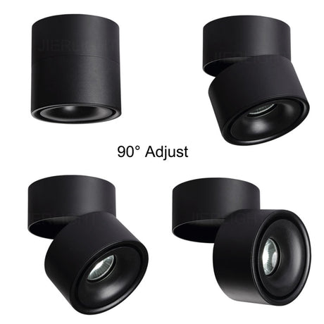 Spot tracking light 10W led tracking lamp warm white surface mounted Ceiling spotlight for clothes shoes lighting