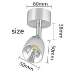led COB  Ceiling Epistar LED ceiling lamp Recessed Spot light Down 110V-220V LED COB Track light 3w 5w