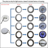 18W Resin Filled Swimming Pool Light Piscinas RGB Synchronous Switch Off/On Halogen PAR56 Replacement Warm White