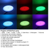 18W Resin Filled Swimming Pool Light Piscinas RGB Synchronous Switch Off/On Halogen PAR56 Replacement Warm White