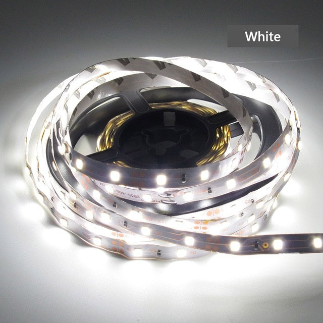 DC 12V RGB LED Strip Light  SMD 2835 RGB Waterproof 1 - 5 M 12 V  60LED/M RGB Led Strip Tape Lamp Diode Flexible TV Backlight