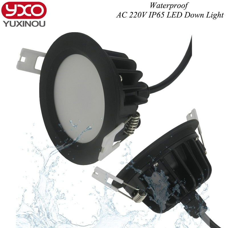 LED 5W 7W 9W 12W 15W Waterproof IP65 Dimmable led downlight smd  dimming 12W LED Spot light led ceiling lamp AC 85-265V