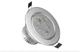 DBF Super Bright Angle Adjustable 3W 5W 7W 9W 12W 15W LED Ceiling Recessed Downlight Dimmable LED Ceiling Spot Light AC85-265V