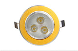 DBF Super Bright Angle Adjustable 3W 5W 7W 9W 12W 15W LED Ceiling Recessed Downlight Dimmable LED Ceiling Spot Light AC85-265V