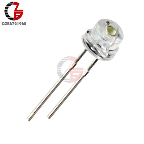 100Pcs 5mm Diode Straw Hat White Red Green Blue Yellow Purple Smd Smt Led Clear Super Bright Wide Angle Bulb 20000mcd Lamp - LED Lights For Sale : Affordable LED Solutions : Wholesale Prices