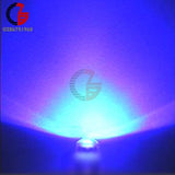 100Pcs 5mm Diode Straw Hat White Red Green Blue Yellow Purple Smd Smt Led Clear Super Bright Wide Angle Bulb 20000mcd Lamp - LED Lights For Sale : Affordable LED Solutions : Wholesale Prices