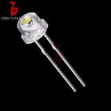 100Pcs 5mm Diode Straw Hat White Red Green Blue Yellow Purple Smd Smt Led Clear Super Bright Wide Angle Bulb 20000mcd Lamp - LED Lights For Sale : Affordable LED Solutions : Wholesale Prices