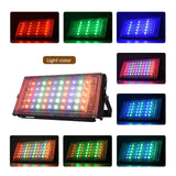 LED Floodlight Outdoor Spotlight 10W 50W Wall Washer Lamp Reflector IP65 Waterproof Lighting Garden RGB Flood Light AC 220V 240V