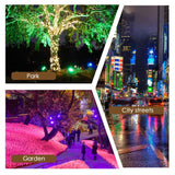 LED Floodlight Outdoor Spotlight 10W 50W Wall Washer Lamp Reflector IP65 Waterproof Lighting Garden RGB Flood Light AC 220V 240V