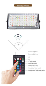 LED Floodlight Outdoor Spotlight 10W 50W Wall Washer Lamp Reflector IP65 Waterproof Lighting Garden RGB Flood Light AC 220V 240V
