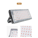 LED Floodlight Outdoor Spotlight 10W 50W Wall Washer Lamp Reflector IP65 Waterproof Lighting Garden RGB Flood Light AC 220V 240V