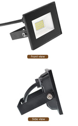 LED Floodlight Outdoor Spotlight 10W 50W Wall Washer Lamp Reflector IP65 Waterproof Lighting Garden RGB Flood Light AC 220V 240V