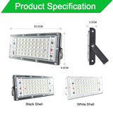 LED Flood Light 10W 50W perfect power Floodlight LED street Lamp 220V 240V waterproof Landscape Lighting IP65 led spotlight