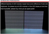 64x64 P2.5 indoor smd2121 1/32scan full color led module panel display 160x160mm rgb led matrix wall screen