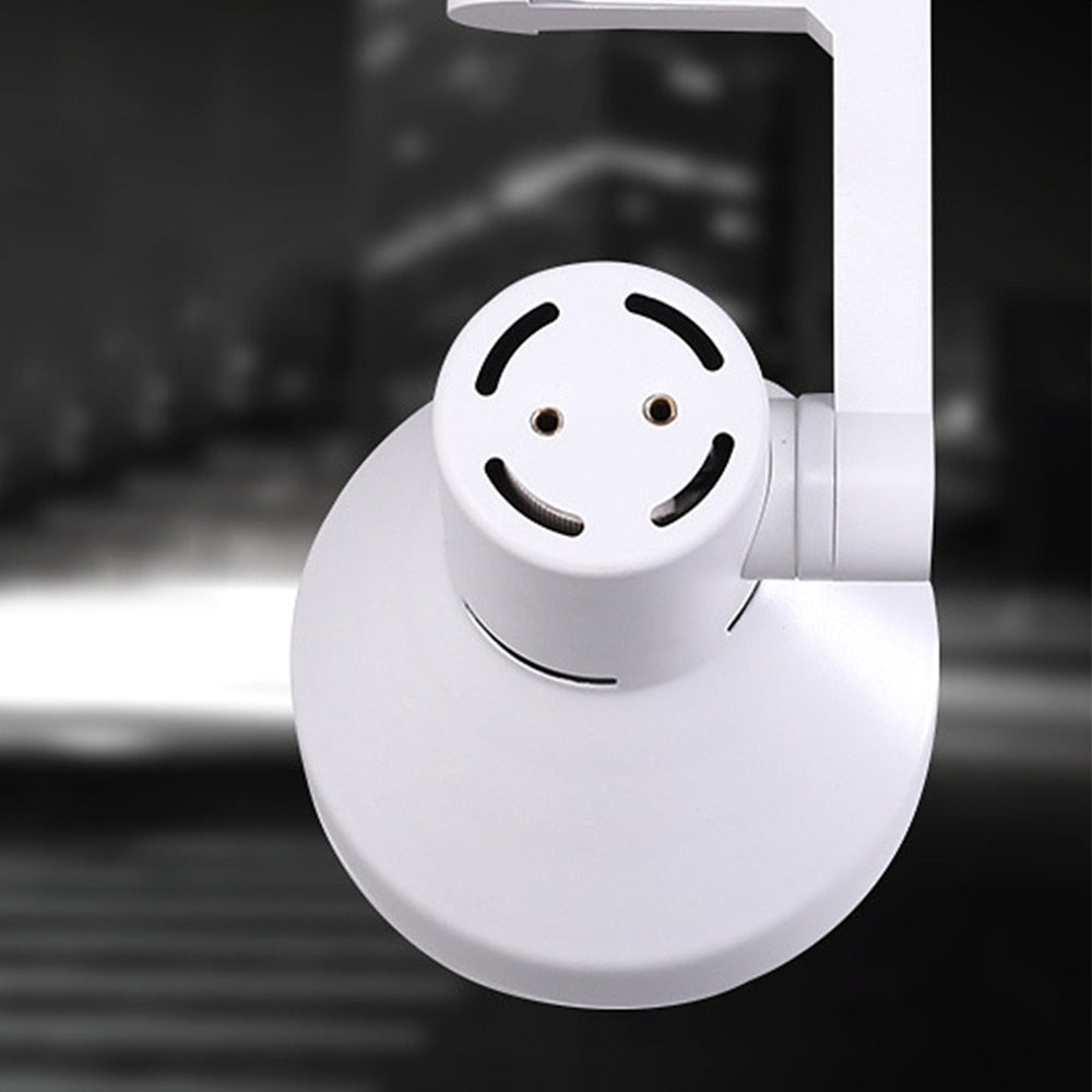 LED Track light cob 30w zoom angle adjustable light angle Clothing Shop Windows Showroom Spotlight Ceiling Rail spot lamp