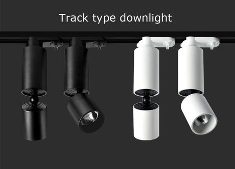 Surface mounted track spotlights ceiling lights downlights showroom Nordic living room ceiling led track lamps